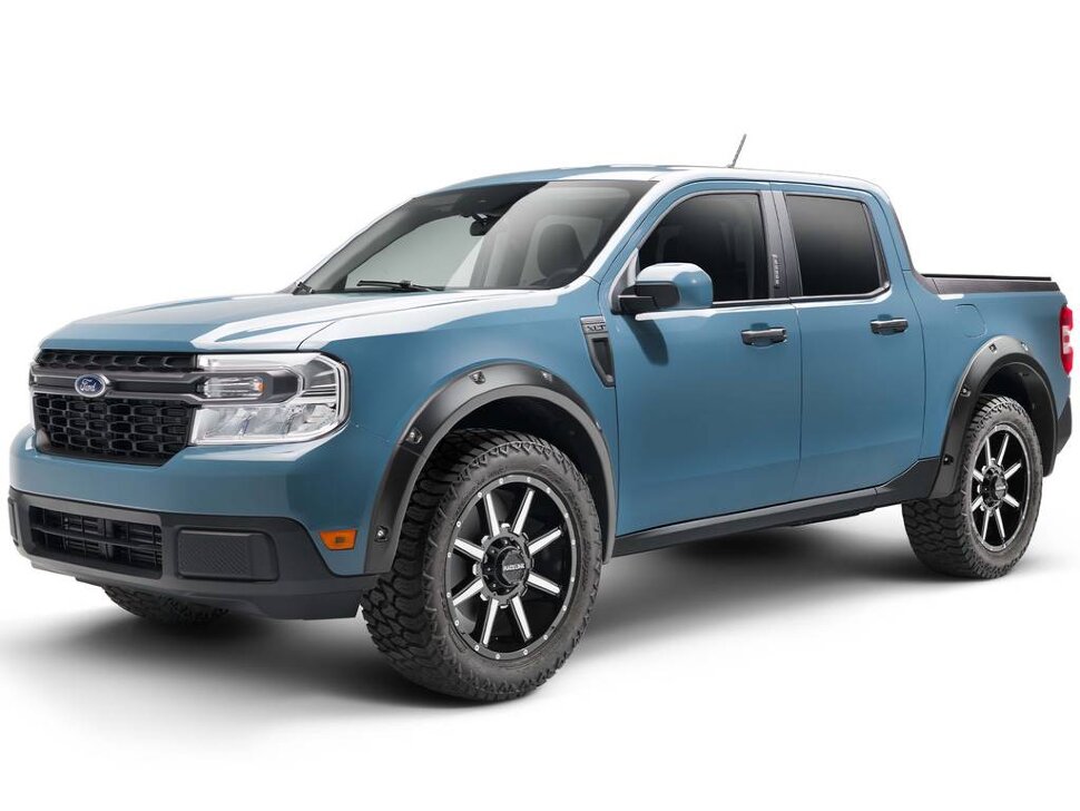 Bushwacker 20967-02 Pocket Style Fender Flares Set 4 PC Ford Maverick 22-25