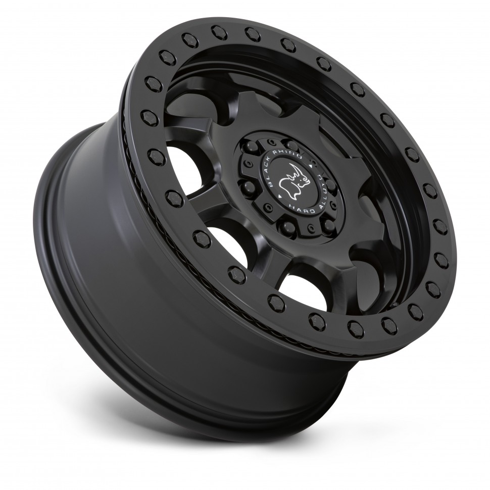 Black Rhino 1780VTR386130M84 Venture Beadlock Wheel Matte Black 17x8 +38