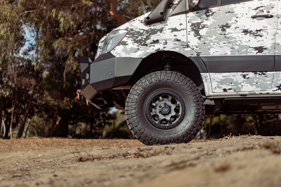 Black Rhino 1780VTR386130M84 Venture Beadlock Wheel Matte Black 17x8 +38