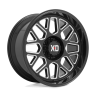 XD Wheels XD84929068300 Grenade 2 Wheel Gloss Black Milled 20x9