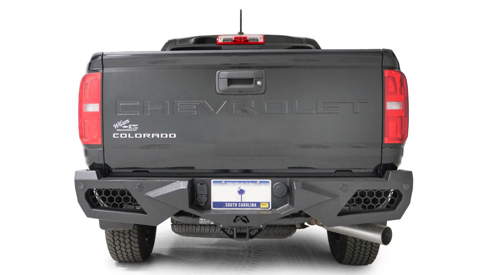 Fab Fours CC21-E3352-1 Rear Rear Bumper Chevrolet Silverado 1500 ZR2 15-22