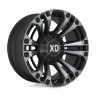XD Wheels XD85129080400 Monster 3 Wheel Satin Black W/Gray Tint 20x9