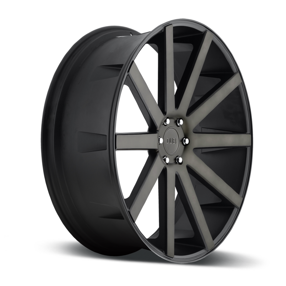 Колісний диск DUB Wheels Shot Calla S121 Matte Black Double Dark Tint 22x10.5 ET+35 S121220575+35