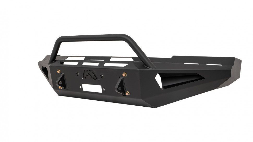 Fab Fours CH15-RS3062-1 Red Steel Front Bumper Chevrolet Silverado 2500/3500 15-19