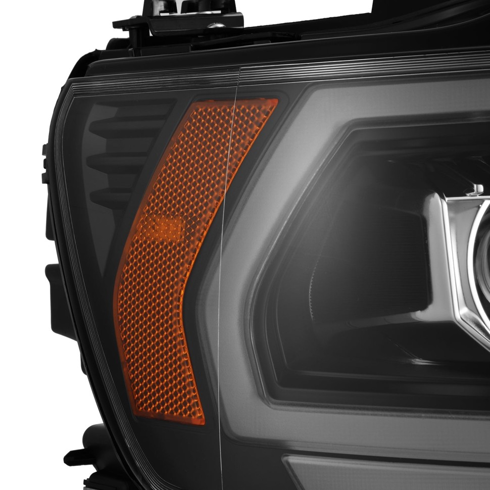 Комплект передних галогеновых фар Dodge Ram 1500 19-24 PRO-Series AlphaRex 880574