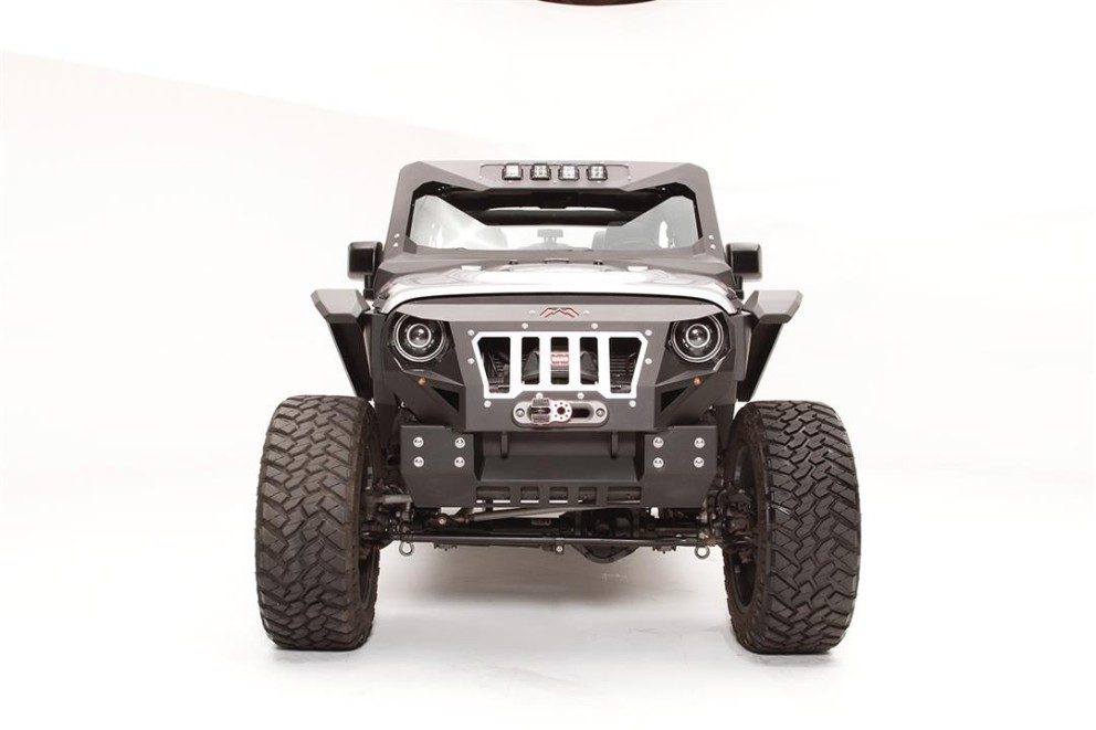 Fab Fours GR1005-1 Grumper Crash Cover Jeep Wrangler JK 07-18