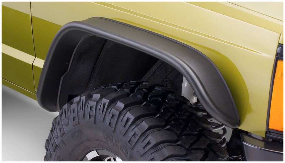 Расширители колесных арок Jeep Cherokee 00-01 перед 2шт. Flat Bushwacker 10063-07