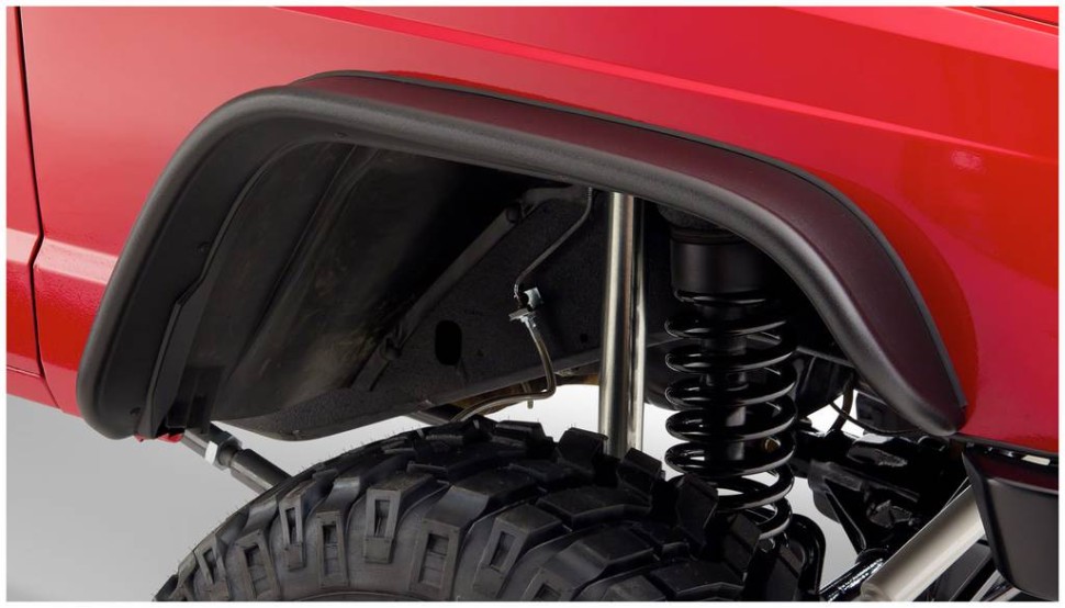 Расширители колесных арок Jeep Cherokee 00-01 перед 2шт. Flat Bushwacker 10063-07