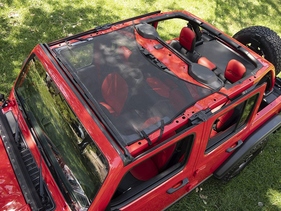 Бикини топ Jeep Gladiator JT/Wrangler JL 18-22 4 Door/2 Door (Сетка) Extended Bestop 5241011