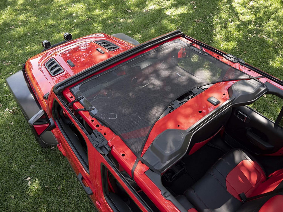 Бикини топ Jeep Gladiator JT/Wrangler JL 18-22 4 Door/2 Door (Сетка) Extended Bestop 5241011