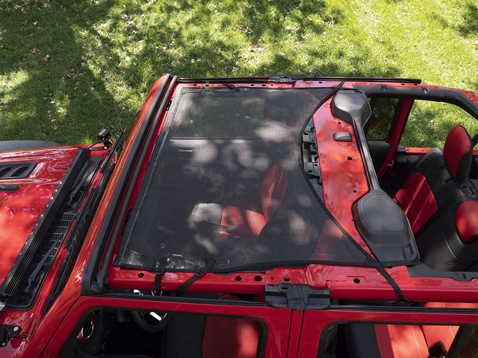 Бикини топ Jeep Gladiator JT/Wrangler JL 18-22 4 Door/2 Door (Сетка) Extended Bestop 5241011