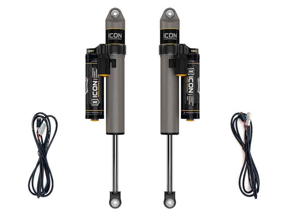 Icon Vehicle Dynamics 27726EP 2.5 VS PB Rear Reservoir Shock Lift 2.5" Jeep Wrangler JL 18-26 Pair
