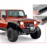 Bushwacker 14085 Trail Armor Rocker Panel Black Jeep Wrangler JL 18-22 4Door