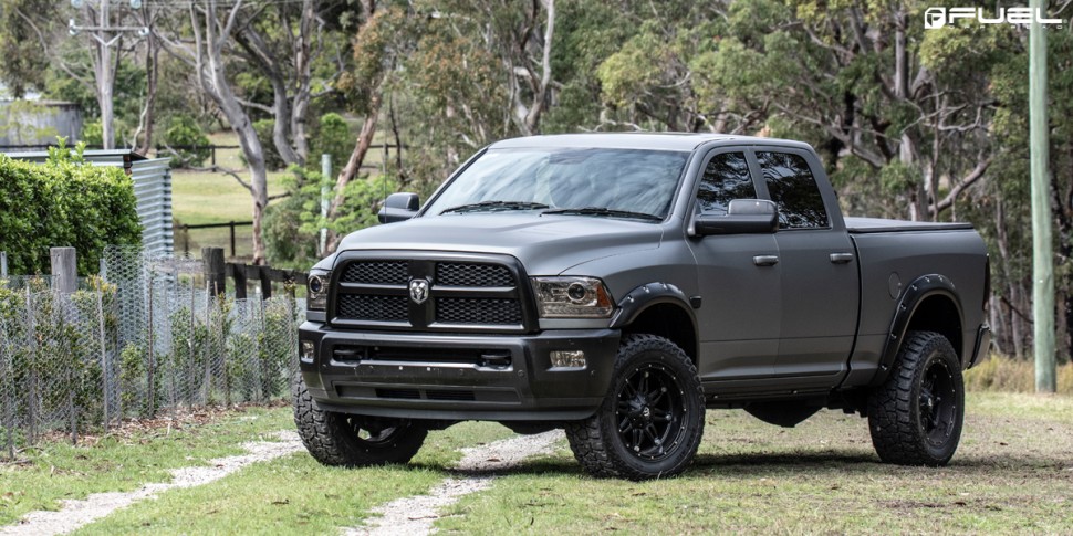 Fuel Off Road D53120209846 Hostage Wheel Matte Black 20x12 -45