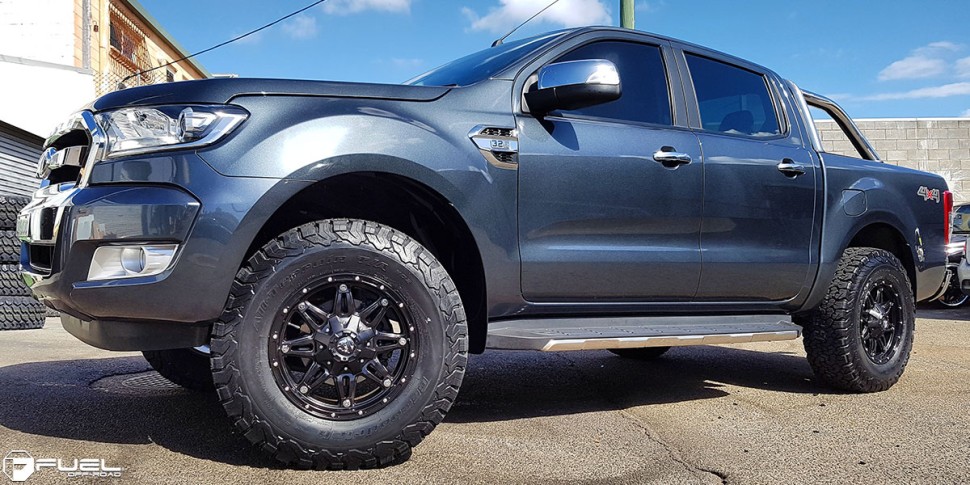 Fuel Off Road D53120209846 Hostage Wheel Matte Black 20x12 -45