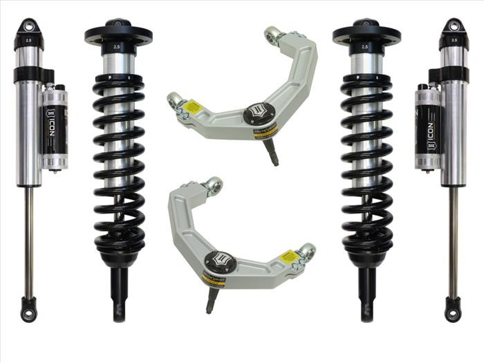 ICON K93023 Stage 4 Suspension System 0-2.63" w Tubular UCA Ford F-150 04-08 4WD