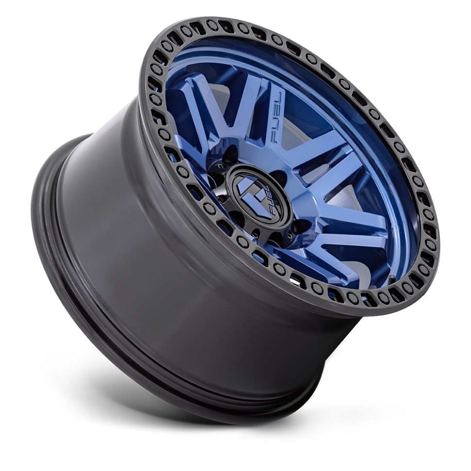 Колесный диск Fuel Off Road Syndicate Dark Blue W/Black Ring 17x9 ET-12 D81317908445