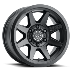 Icon Vehicle Dynamics 1917858347SB Rebound SLX Wheel Satin Black 17x8.5 Offset 0