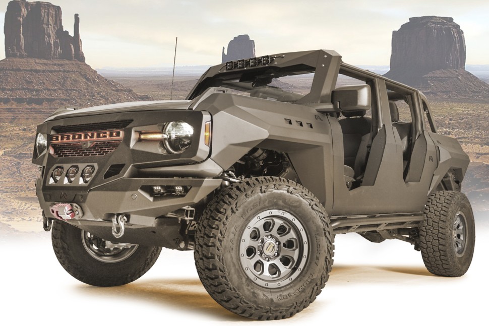 Передні крила Ford Bronco 21-26 Fab Fours FB2000-1