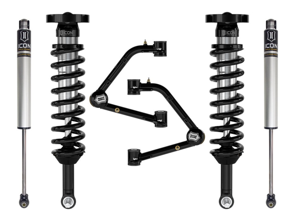 Icon Vehicle Dynamics K73082T Stage 2 Suspension Lift Kit Lift 1.75-2.5" Chevrolet Colorado/GMC Canyon AT4/Trail Boss 23-26