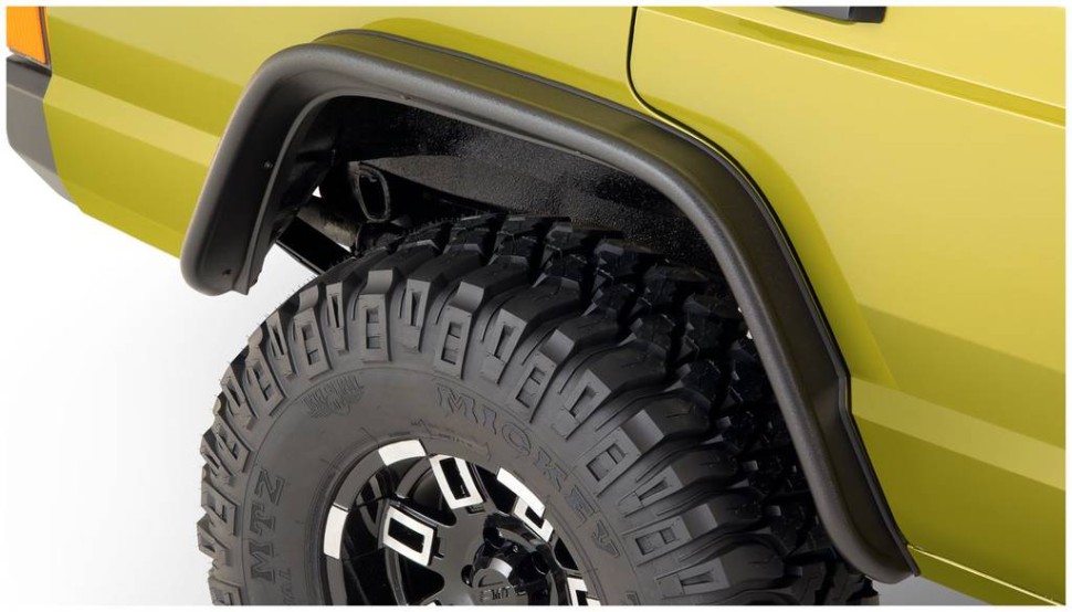 Расширители колесных арок Jeep Cherokee 00-01 задн 2шт. Flat Bushwacker 10064-07