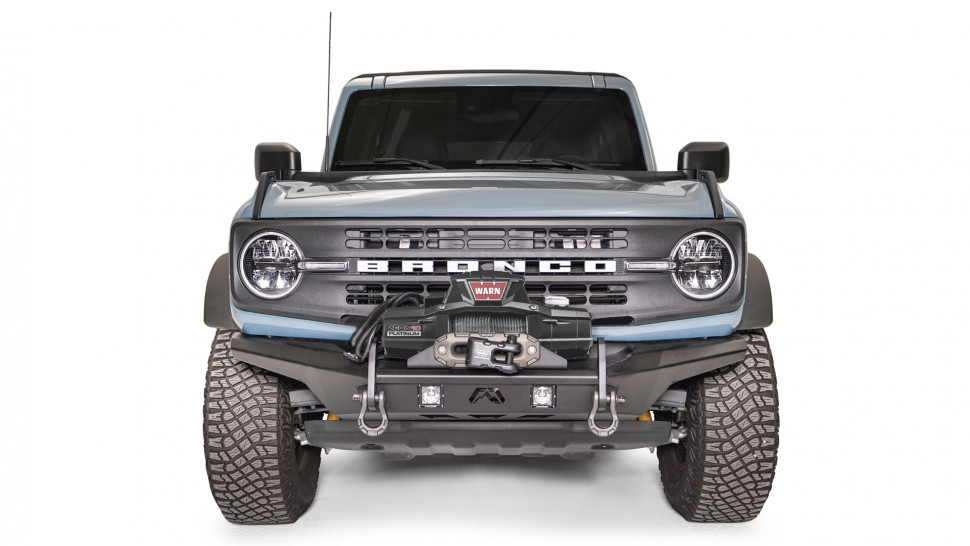 Передний бампер Stubby Ford Bronco 21-22 Fab Fours FB21-B5251-1