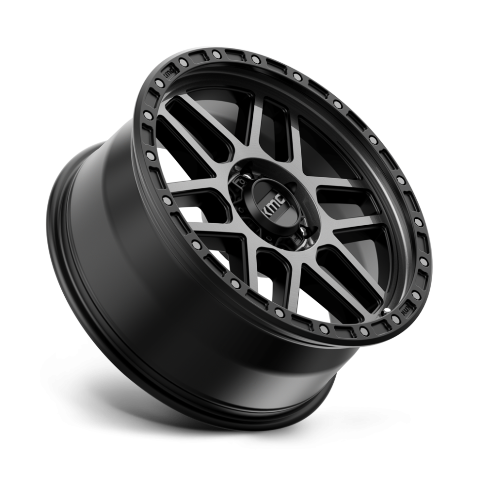 KMC Wheels KM54429050418 Mesa Wheel Satin Black W/Gray Tint 20x9 +18