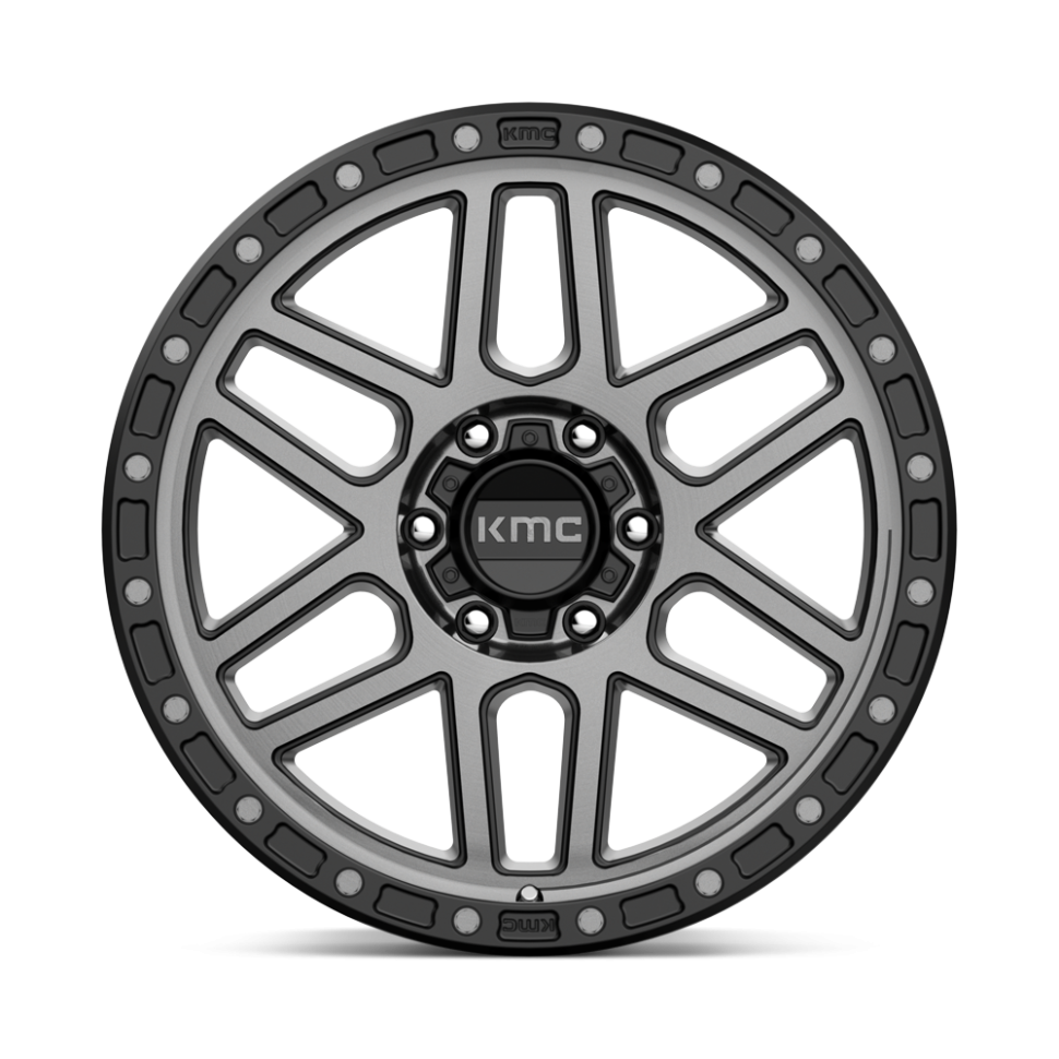 KMC Wheels KM54429050418 Mesa Wheel Satin Black W/Gray Tint 20x9 +18
