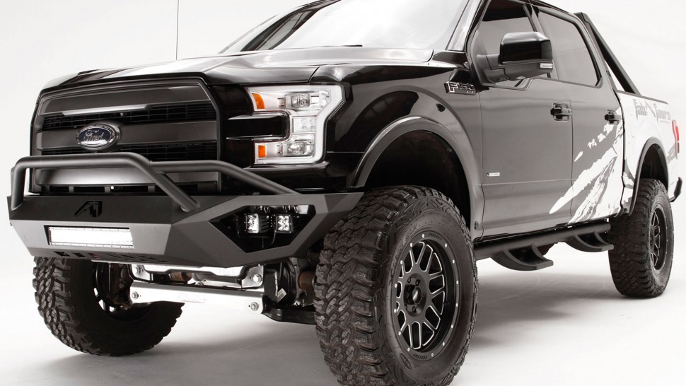Fab Fours FF15-D3252-1 Vengeance Front Bumper With Pre-Runner Guard Ford F-150 15-17