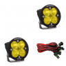 Дополнительные LED фары 3.5"x3.5" Водительский/Комбо свет (пара) Squadron-R Sport LED Light Baja Designs 587813