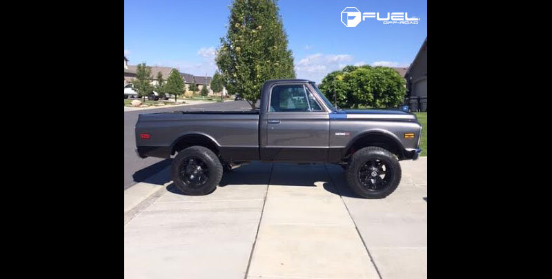 Fuel Off Road D50918909857 Octane Wheel Matte Black 18x9 +20