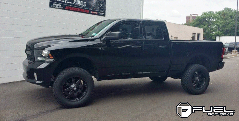 Fuel Off Road D50918909857 Octane Wheel Matte Black 18x9 +20