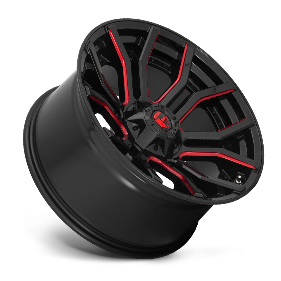 Колесный диск Fuel Off Road Rage Gloss Black Red Tinted Clear 20x10 ET-18 D71220001847