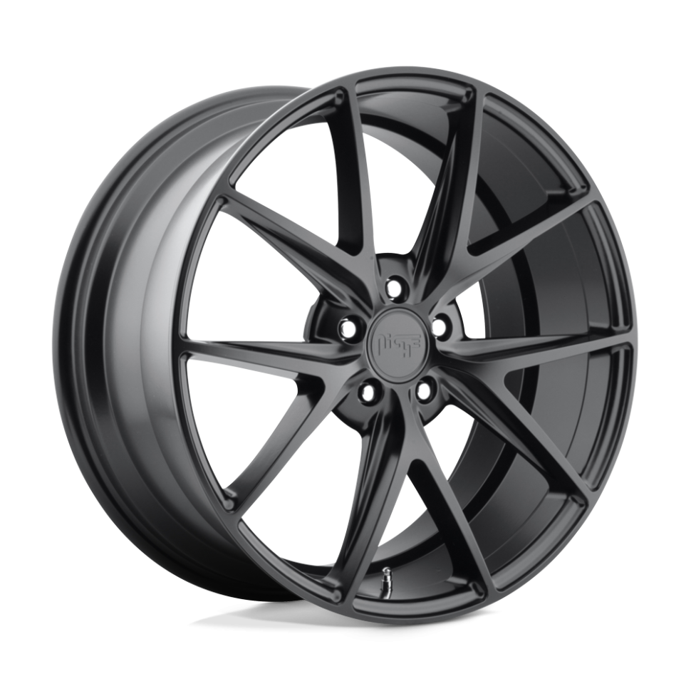 Niche Road Wheels M1172090F8+42 Misano Wheel Matte Black 20x9 +42