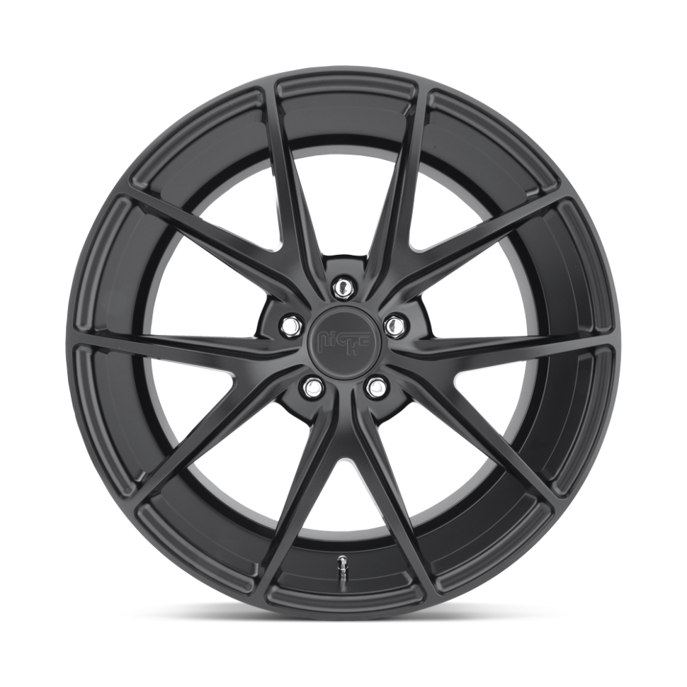 Niche Road Wheels M1172090F8+42 Misano Wheel Matte Black 20x9 +42