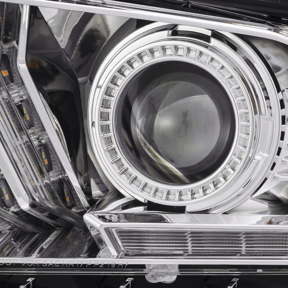 Комплект передних галогеновых фар Ford Mustang 10-12 PRO-Series AlphaRex 880111