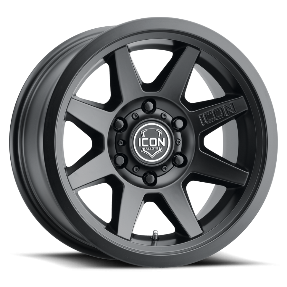 Icon Vehicle Dynamics 1917859057SB Rebound SLX Wheel Satin Black 17x8.5 Offset +25