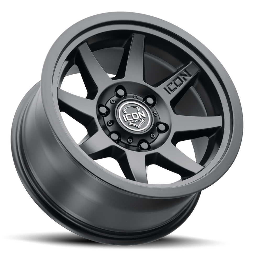 Icon Vehicle Dynamics 1917859057SB Rebound SLX Wheel Satin Black 17x8.5 Offset +25
