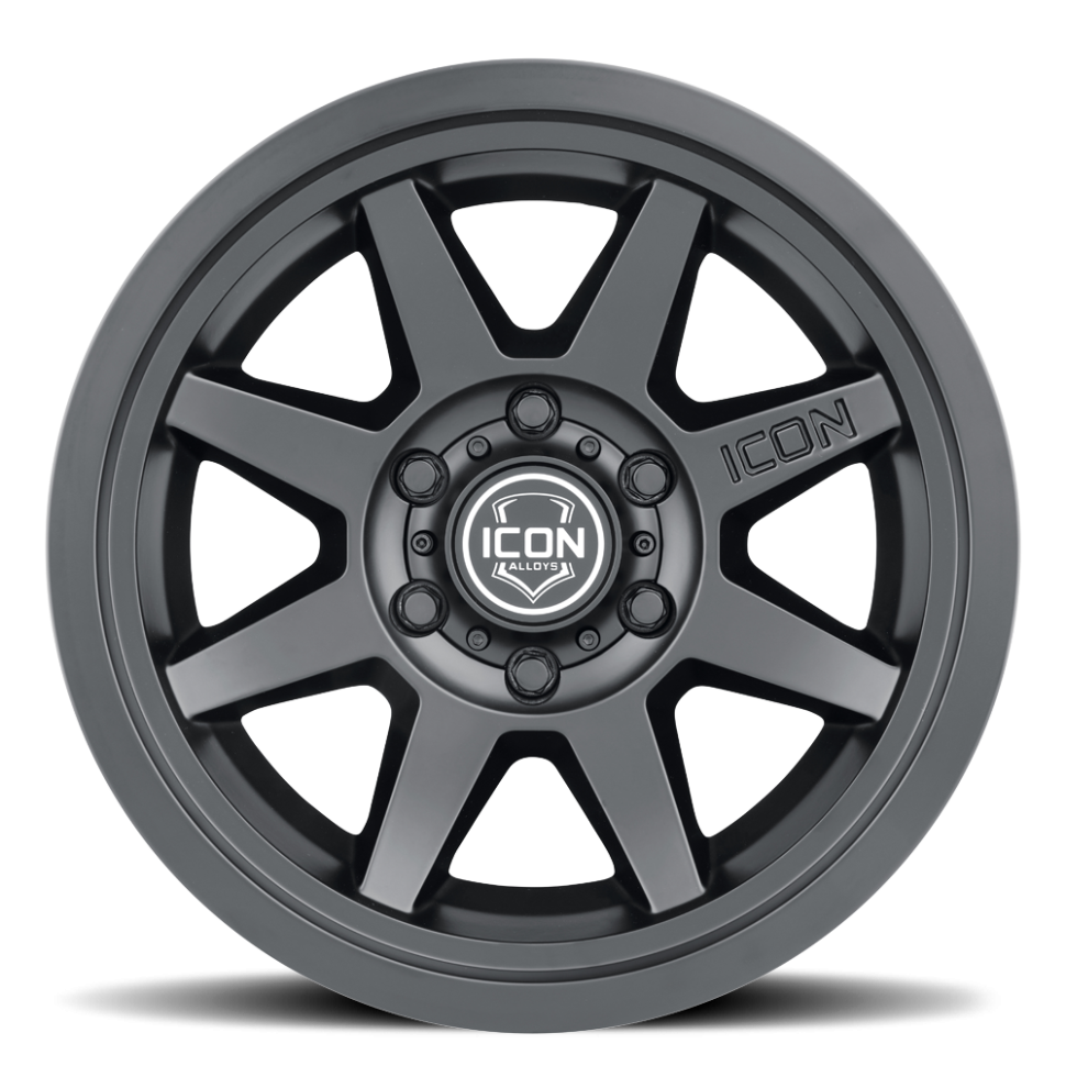 Icon Vehicle Dynamics 1917859057SB Rebound SLX Wheel Satin Black 17x8.5 Offset +25