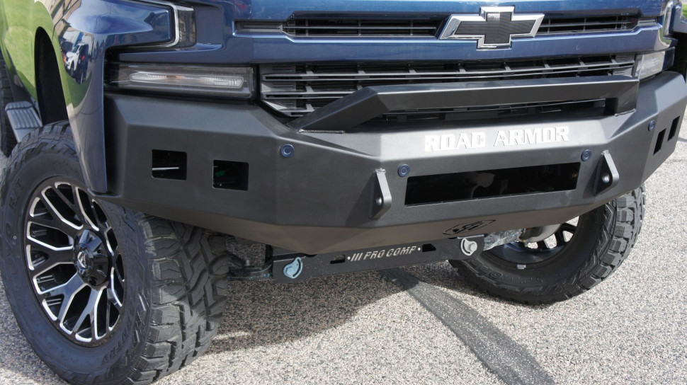 Road Armor Stealth Pre-Runner Front Bumper Chevrolet Silverado/GMC Sierra 1500 19-20 New Body Style (3191F3B-NW)