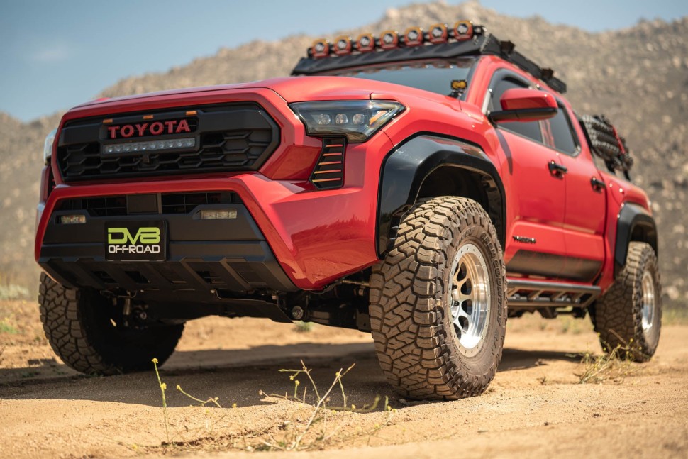 Пороги Rock Sliders Toyota Tacoma 24-25 Double Cab DV8 Offroad SRTT1-04
