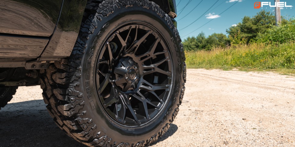 Колесный диск Fuel Off Road Twitch Matte Black 20x10 ET-18 D77220001847