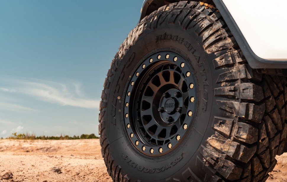 Black Rhino 1790PRM-85114M71 Primm Wheel Matte Black W/Brass Bolts 17x9 -18