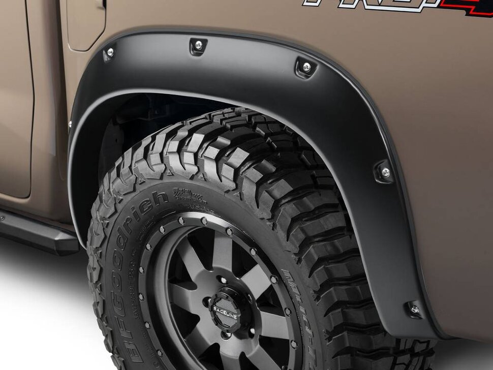 Bushwacker 70911-02 Pocket Style Fender Flares Set 4 PC Nissan Frontier 22-25