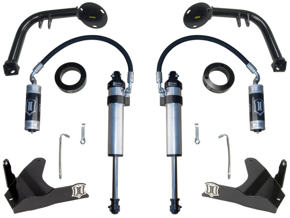 Система дополнительных амортизаторов Lexus GX470/Toyota 4Runner/Tacoma/FJ Cruiser 03-15 Lift 0-3.5" Icon Vehicle Dynamics K53111 Пара