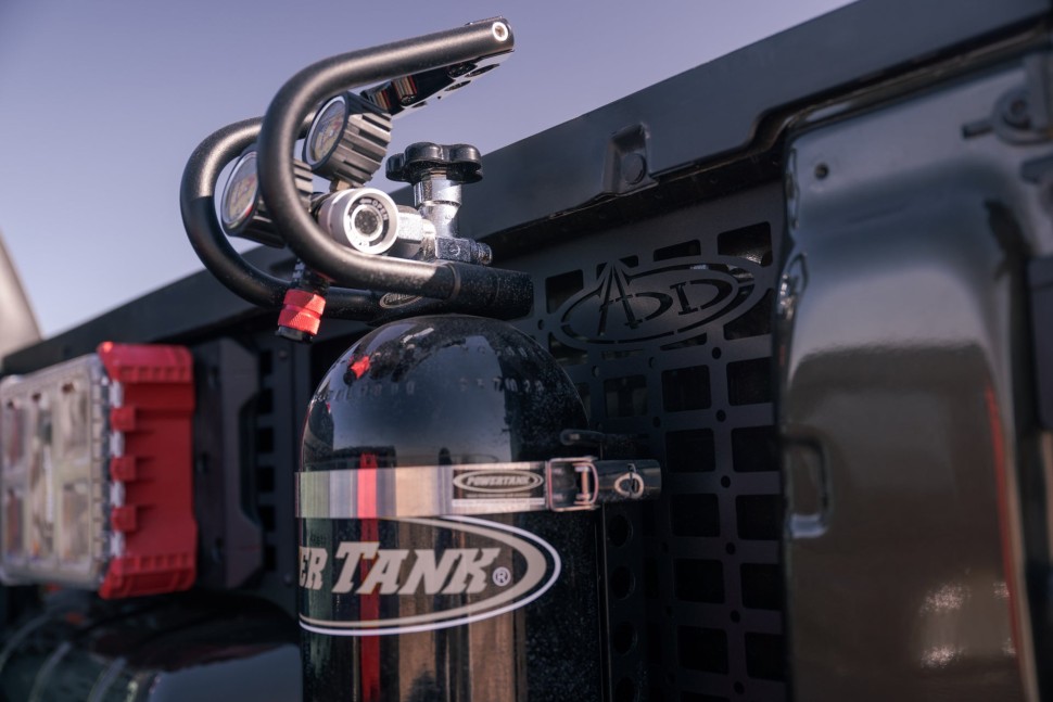 Molle панель пассажирская сторона Ford Ranger Raptor 24-25 5'1" Addictive Desert Designs AC7203301NA