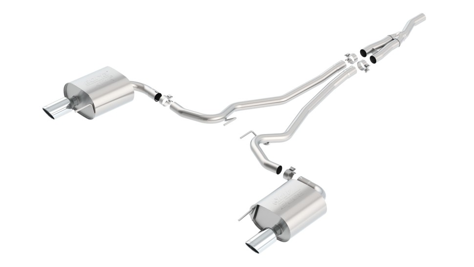 Выхлопная система Cat-Back Ford Mustang 15-23 Atak Borla 140585