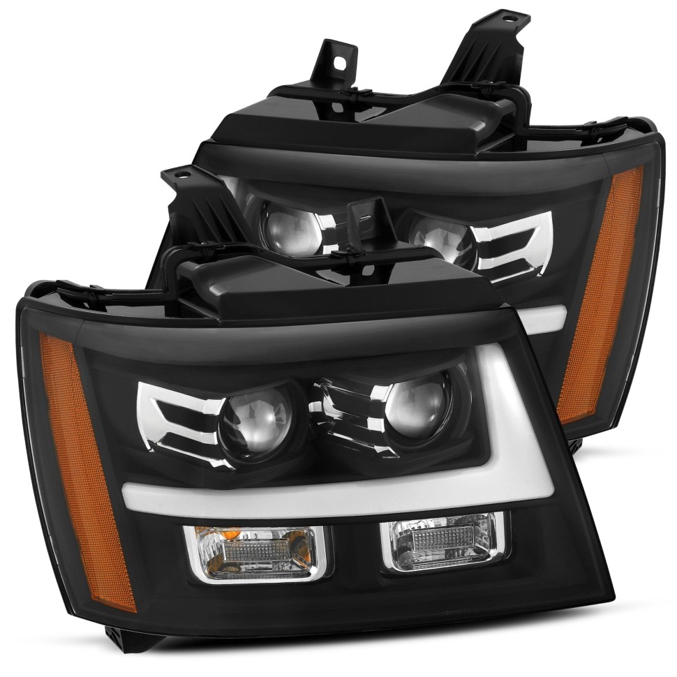 Комплект передних галогеновых фар Chevrolet Tahoe/Suburban/Avalanche 07-14 PRO-Series AlphaRex 880297