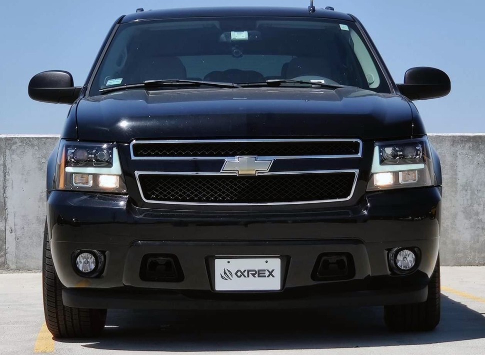Комплект передних галогеновых фар Chevrolet Tahoe/Suburban/Avalanche 07-14 PRO-Series AlphaRex 880297