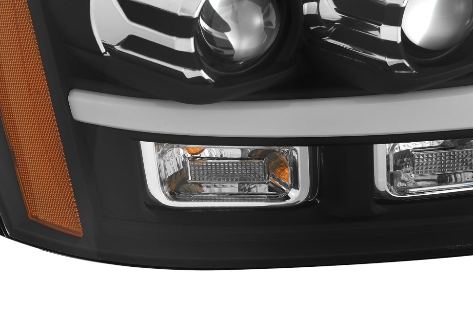 Комплект передних галогеновых фар Chevrolet Tahoe/Suburban/Avalanche 07-14 PRO-Series AlphaRex 880297